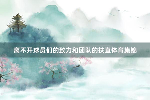 离不开球员们的致力和团队的扶直体育集锦