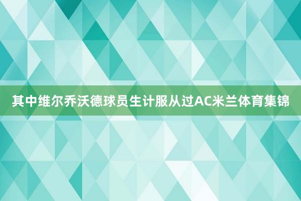 其中维尔乔沃德球员生计服从过AC米兰体育集锦