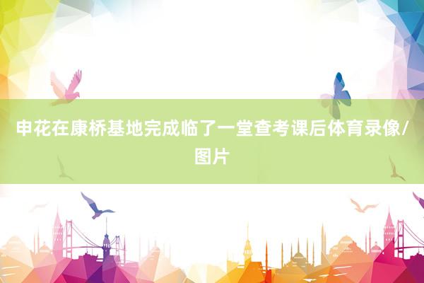 申花在康桥基地完成临了一堂查考课后体育录像/图片
