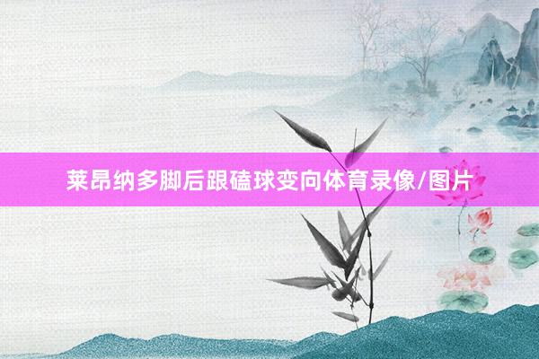 莱昂纳多脚后跟磕球变向体育录像/图片